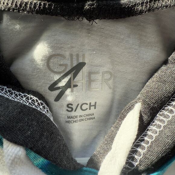 San Jose Sharks G-III 4Her/Carl Banks MVP Raglan Hoodie Shirt Women's Small NWT - Picture 4 of 7